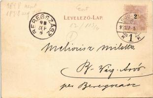 1898 (Vorläufer) Budapest I. Tabán és vár