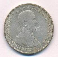 1930. 5P Ag "Horthy jobbra" T:VF patina Adamo P8