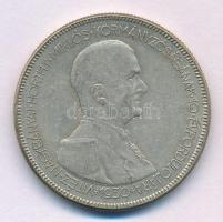 1930. 5P Ag "Horthy jobbra" T:VF patina Adamo P8