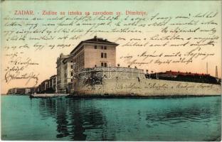 1909 Zara, Zadar; Zidine sa iztoka sa zavodom sv. Dimitrije (EK)