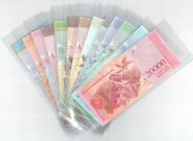 Venezuela 2012-2017. 2B-20.000B (13xklf) T:UNC Venezuela 2012-2017. 2 Bolívares - 20.000 Bolívares (...