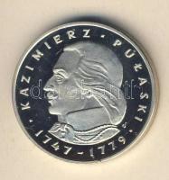Lengyelország 1976. 100Zl Ag "Kazimierz Pulaski" T:PP