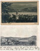 9 db RÉGI történelmi magyar város képeslap vegyes minőségben / 9 pre-1945 historical Hungarian town-...