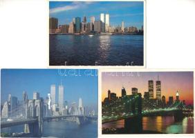 5 db MODERN amerikai képeslap / 5 modern American (USA) postcards: New York World Trade Center