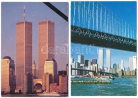 5 db MODERN amerikai képeslap / 5 modern American (USA) postcards: New York World Trade Center