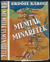 1936 Erdősi Károly: Múmiák és minarétek című könyvének eredeti borítója