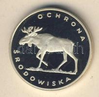 Lengyelország 1978. 100Zl Ag "Jávorszarvas" T:PP