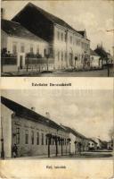 1921 Derecske, Református iskolák (szakadás / tear)