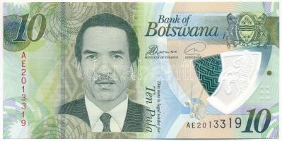 Botswana DN (2018.) 10P "AE 2013319" T:UNC  Botswana ND (2018.) 10 Pula "AE 2013319" C:UNC  Krause 35.