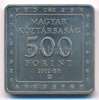 2002. 500Ft Cu-Ni "Kempelen Farkas Sakkautomatája" T:BU Adamo EM181