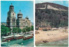 16 db MODERN bolgár képeslap /16 modern Bulgarian postcards