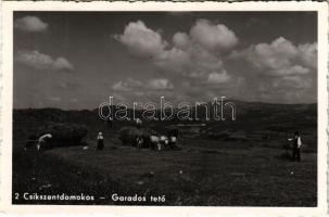 Csíkszentdomokos, Sandominic; Garados tető, erdélyi folklór / Transylvanian folklore