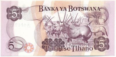 Botswana DN (1992) 5P T:UNC
Botswana ND (1992) 5 Pula C:UNC
