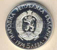 Bulgária 1974. 5L Ag "Sztambolinszki" T:PP