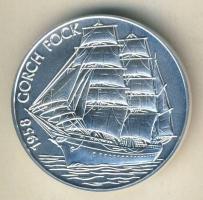 Németország DN "Gorch Fock vitorlás 1958" Ag emlékérem 20g T:BU