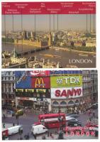 14 db MODERN postatiszta angol képeslap / 14 modern unused British postcards