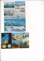 32 db MODERN Magas Tátra képeslap / 32 modern Vysoké Tatry postcards (High Tatras)