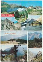 32 db MODERN Magas Tátra képeslap / 32 modern Vysoké Tatry postcards (High Tatras)
