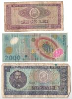 Románia 1966-2000. 10L-10.000L (10db, 9xklf) T:F-G közte penészfoltos
Romania 1966-2000. 10 Lei - 1...
