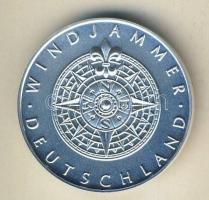 Németország DN "Sedov vitorlás 1921" Ag emlékérem 20g T:BU