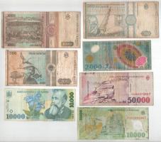 Románia 1991-2000. 200L-50.000L (10db, 9xklf) T:F,VG
Romania 1991-2000. 200 Lei - 50.000 Lei (10pcs...