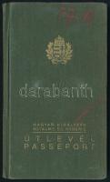 1937 Balassagyarmat, a Magyar Királyság által bányamérnök és családja számára kiállított fényképes ú...