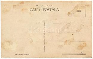 Lippa, Lipova; Piata Unirii cu bazarele turcesti / Fő tér és török bazár üzletek / main square and T...