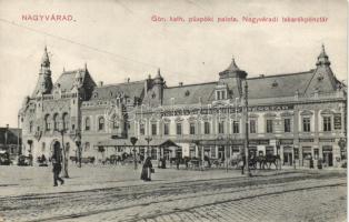 Nagyvárad with Savings Bank, Pharmacy and Figs shop of Mezey János