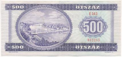 1990. 500Ft "E 562 032285" T:F szép papír
Adamo F43