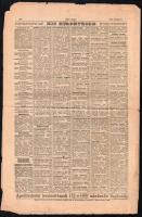 1912 Kis Ujság XXVI. évf. 42. sz., 1912. febr. 18., kis lapszéli sérülésekkel, 4 p