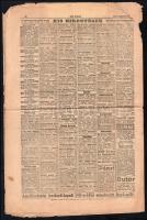 1912 Kis Ujság XXVI. évf. 190. sz., 1912. aug. 10., kissé foltos, sérült, 8 p