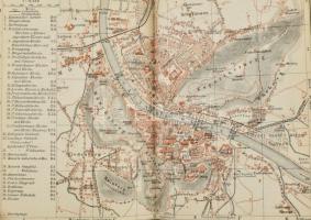 Karl Baedeker: Österreich - Ungarn nebst Cetinje, Belgrad, Bukarest. Leipzig, 1910, Karl Baedeker. T...