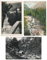 10 db főleg RÉGI történelmi magyar képeslap vegyes minőségben: erdélyi, felvidéki és horvát / 10 mos...