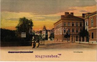 Nagyszeben, Hermannstadt, Sibiu; Schewisgasse / utca / street