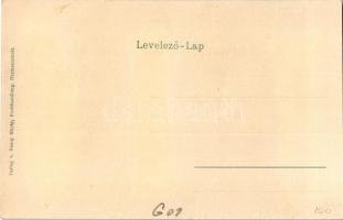 Nagyszeben, Hermannstadt, Sibiu; Röm. kath. Pfarrkirche, Nepomuk Standbild / Római katolikus plébáni...