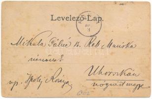 1899 (Vorläufer) Tordai-hasadék, Cheile Turzii, Turda; IV. Balek vár / cetatea / castle (Rb)