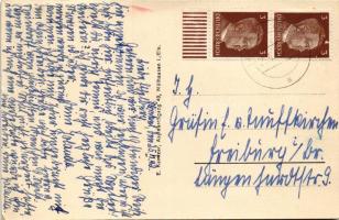 1942 Winkel (Alsace), Gasthaus / restaurant and hotel