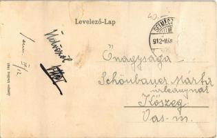 1912 Selmecbánya, Banska Stiavnica; Az ó és az új vár. Joerges kiadása 1905 / old and new castles (R...