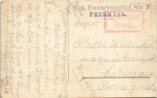 Przemysl, Dom robotniczy / Arbeiterheim / Worker's house. Art Nouveau Central Powers propaganda...