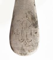 2 darab ezüst (Ag) kanál, jelzéssel, nettó: 38,6 g