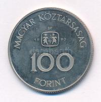 1990. 100Ft Cu-Ni "SOS Gyermekfalu" T:AU (PP) Adamo EM117