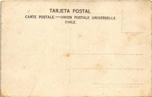 Valparaíso, Un repartidor de pan en los cerros, Costumbres Nacionales / bread delivery man in the hi...