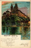 1898 (Vorläufer) Melk. Art Nouveau litho s: Rosenberger (EK)