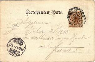 1898 (Vorläufer) Melk. Art Nouveau litho s: Rosenberger (EK)