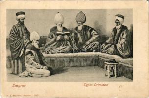Izmir, Smyrne; Types Orientaux / Turkish men, folklore (EK)