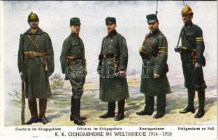 1929 K.k. Gendarmerie im Weltkriege 1914-1918. 75 Jahre Österreichische Gendarmerie 1849-1924. / 75 years of the Austrian Gendarmerie / Osztrák Csendőrség