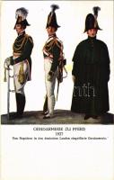 1926 Gendarmerie zu Pferd 1827 Von Napoleon in den deutschen Landen eingeführte Gendarmerie. 75 Jahre Österreichische Gendarmerie 1849-1924. / 75 years of the Austrian Gendarmerie / Osztrák Csendőrség