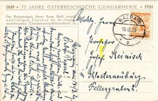 1929 Gendarmerie zu zu Fuss (Mannschaft) 1827 Von Napoleon in den deutschen Landen eingeführte Genda...