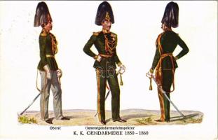 1926 K.k. Gendarmerie 1850-1860. 75 Jahre Österreichische Gendarmerie 1849-1924. / 75 years of the Austrian Gendarmerie / Osztrák Csendőrség