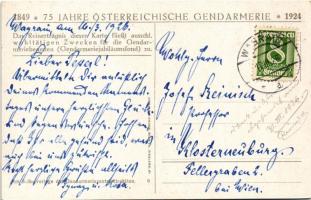 1926 K.k. Gendarmerie 1850-1860. 75 Jahre Österreichische Gendarmerie 1849-1924. / 75 years of the A...